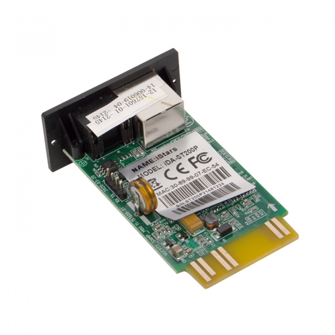 Встраиваемый WEB/SNMP адаптер для подключения ИБП к сети Ethernet /RS232 - фото4