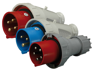 Вилка кабельная EVH-12543 IP67 (125A, 400V, 3P+PE) - фото1