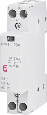 Контактор модульный R 20-11 24V AC 20A (AC1) - фото1