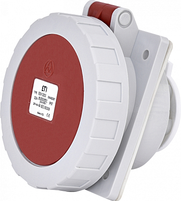 Розетка встраиваемая EEH-3253 IP67 (32A, 400V, 3P+N+PE) - фото1