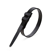 Стяжка нейлоновая КСУ 9х510 (черн) (100шт) (Fortisflex)