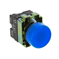 Лампа сигнальная BV66 синяя EKF PROxima