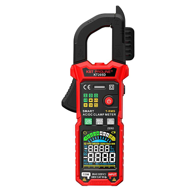 Токовые клещи цифровые КТ 205D серия PROLINE - фото1