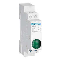 Индикатор ND9-1b синий , AC/DC230В (LED) (R)
