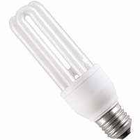 Лампа КЭЛ-3U Е27 20Вт 6500К Т4