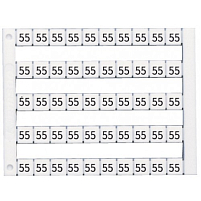 DY5,Горизонтальная маркировка  (151...200), DY5, 1 пластина - 50 шт.