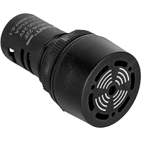 Сигнализатор звуковой ND16-22F Φ22 мм черный АС380В (R)