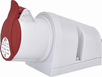 Розетка настенная EZ-3243 IP44 (32A, 400V, 3P+PE)